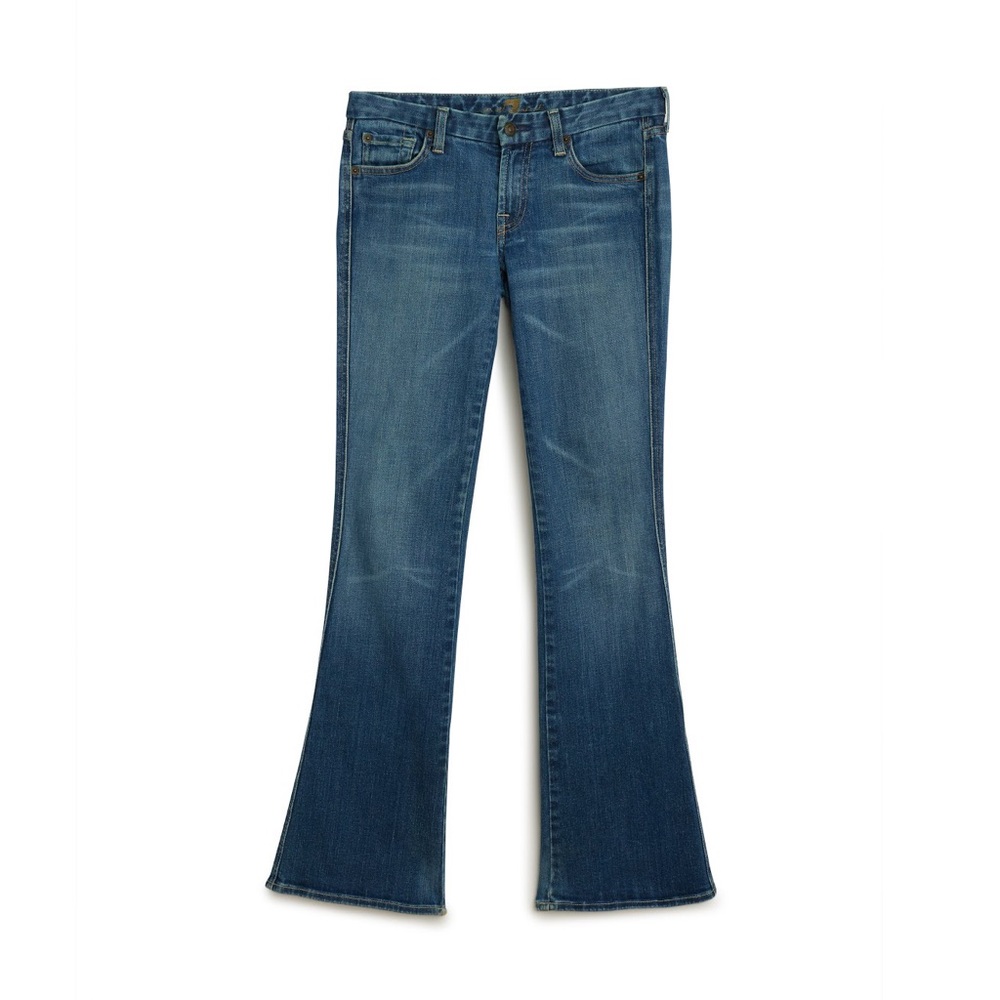 7 FOR ALL MANKIND FLARE DENIM JEANS